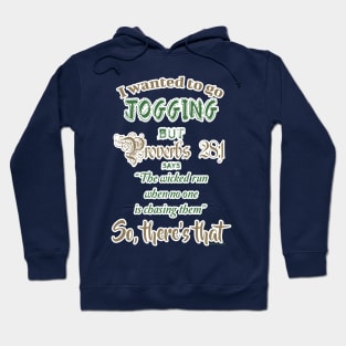 Proverbs 28:1 I Wanted To Go Jogging But Hoodie